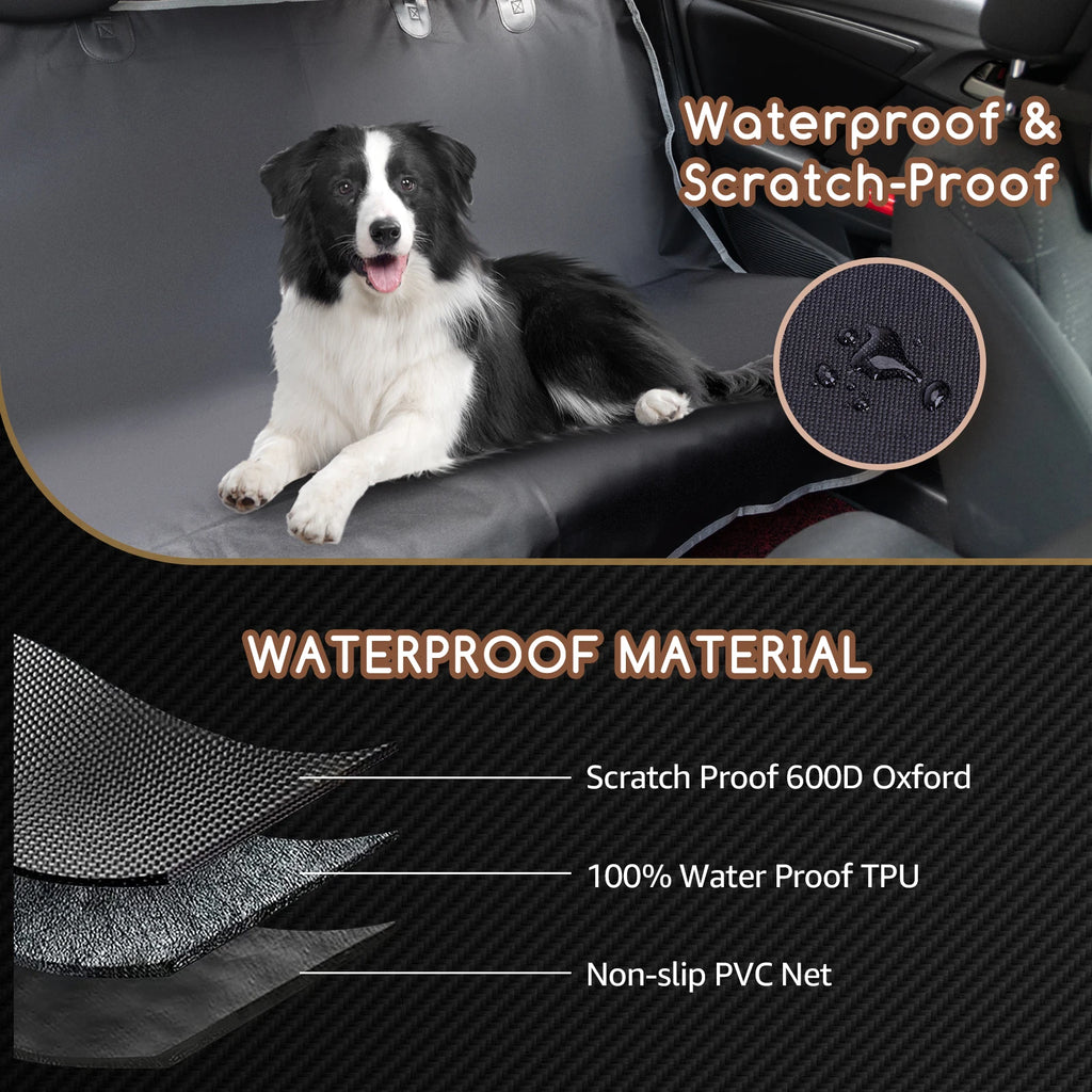 Funda de coche para perro impermeable