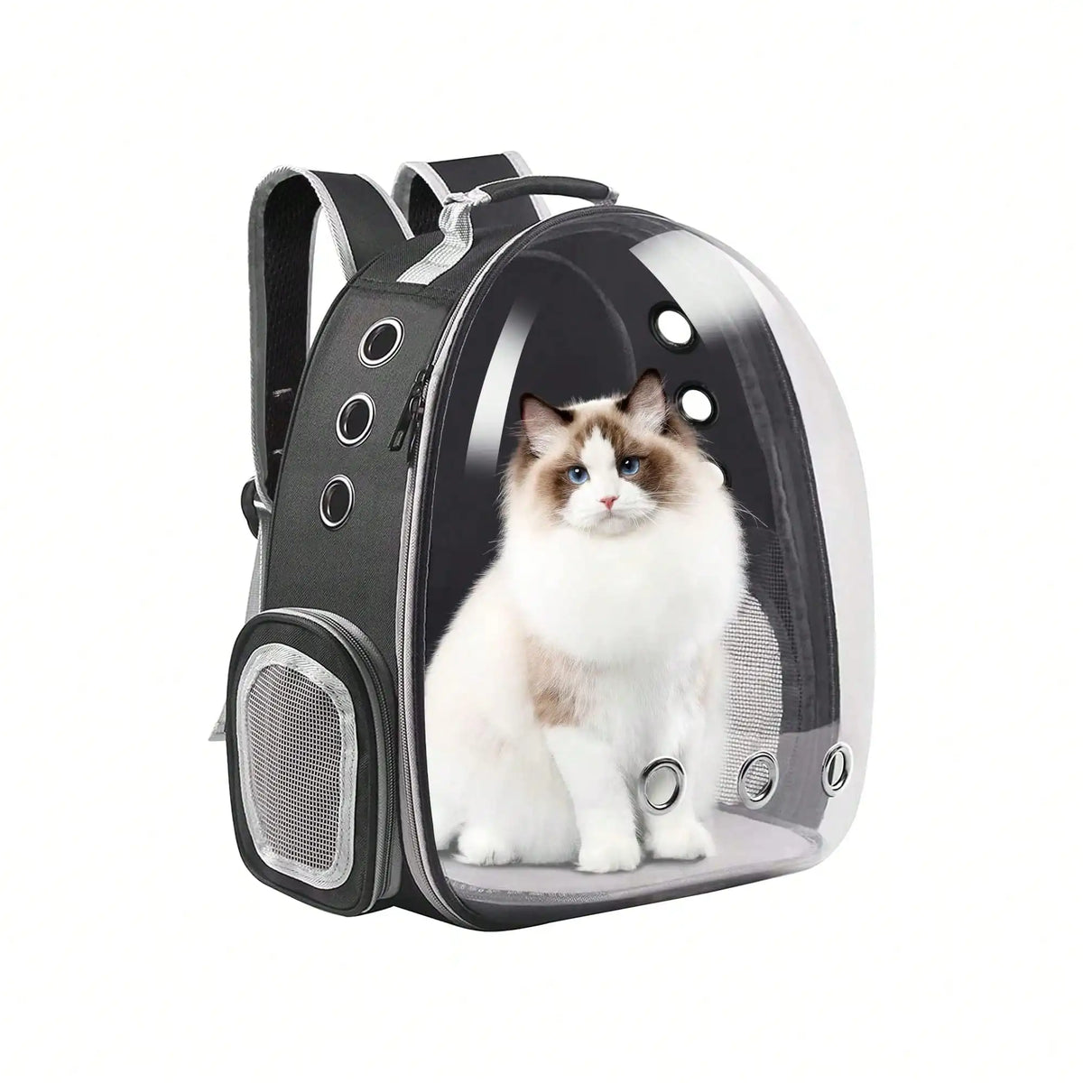 Capsule cat backpack with window