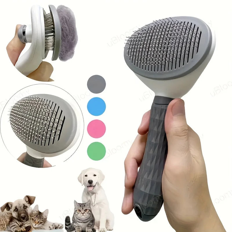 One-click deshedding brush