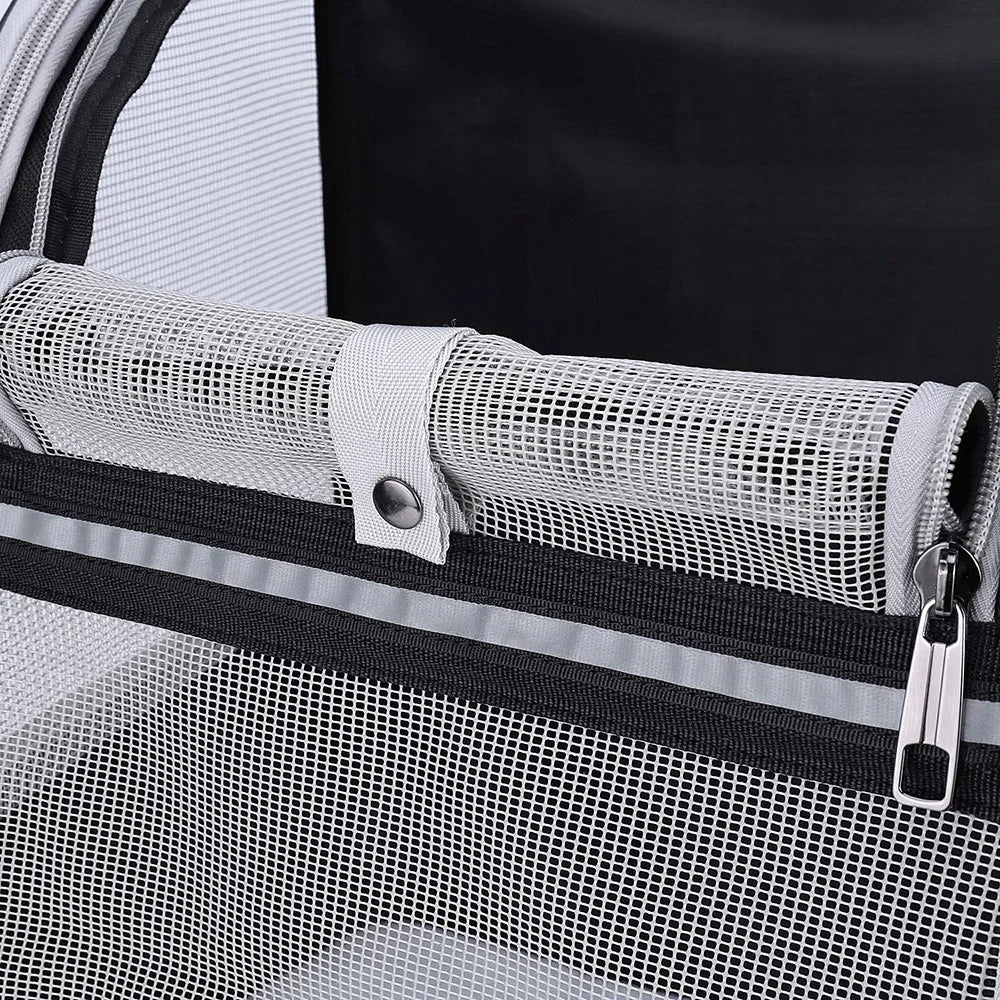 Foldable front-view cat backpack