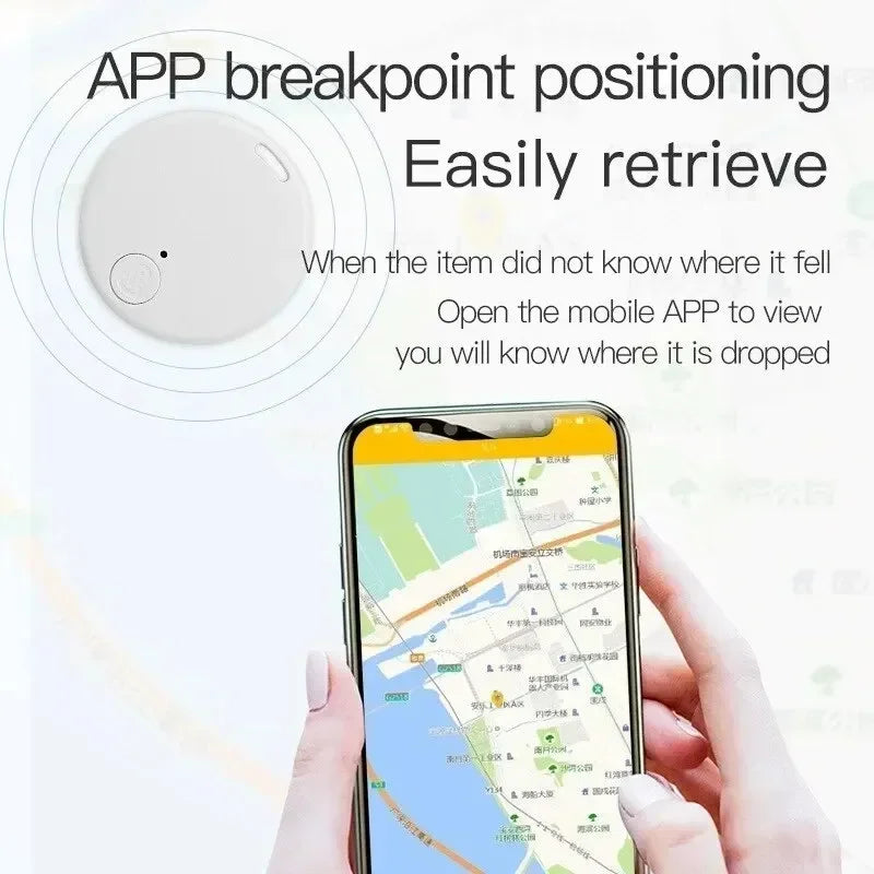 Bluetooth anti-loss tracker for collars