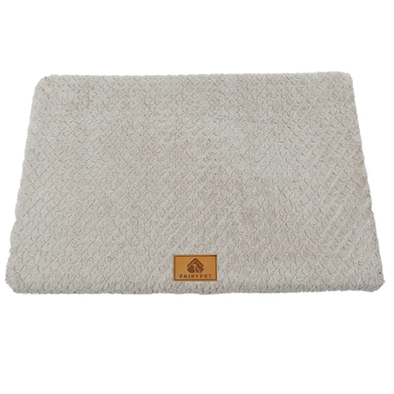 3D foam bed with washable waterproof cover